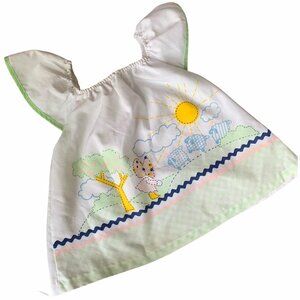 Vintage Flutter Sleeve Pastel Bo Peep Dress